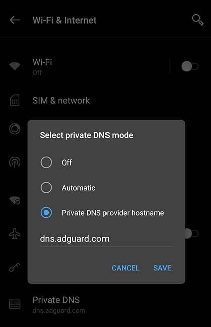 disable ads in android adguard