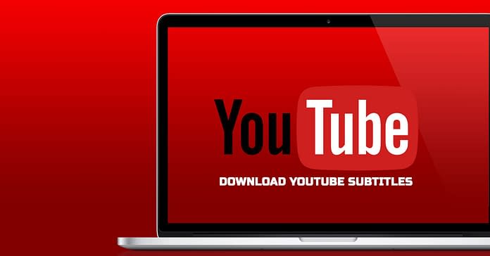 get or download youtube subtitles without any tools